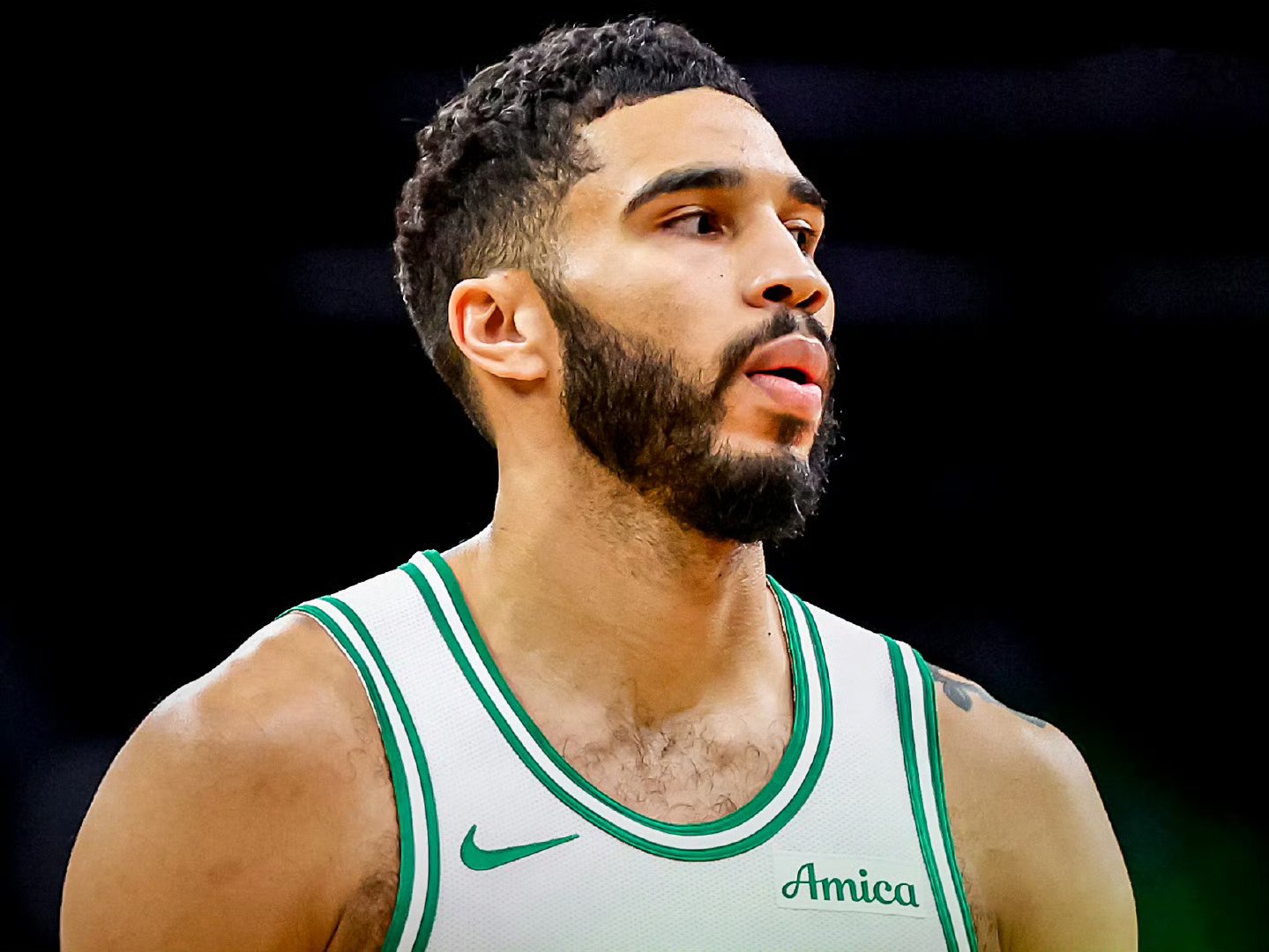 关于凯尔特人客场力克篮网，塔图姆砍下30+的信息